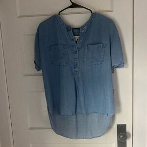 Loft denim shirt size M